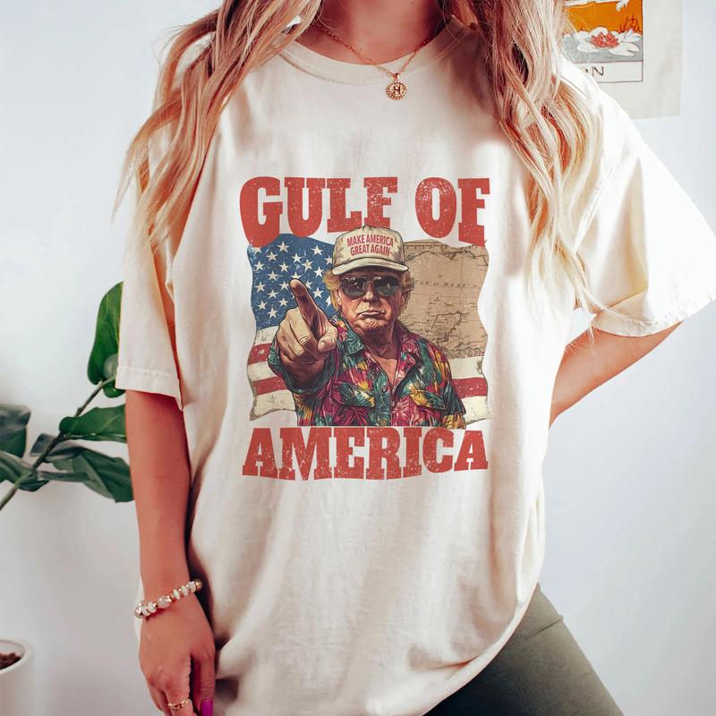 Funny Trump Gulf of America Shirt - Viral Humor Meets Political Commentary