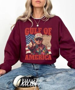 Funny Trump Gulf of America Shirt - Viral Humor Meets Political Commentary