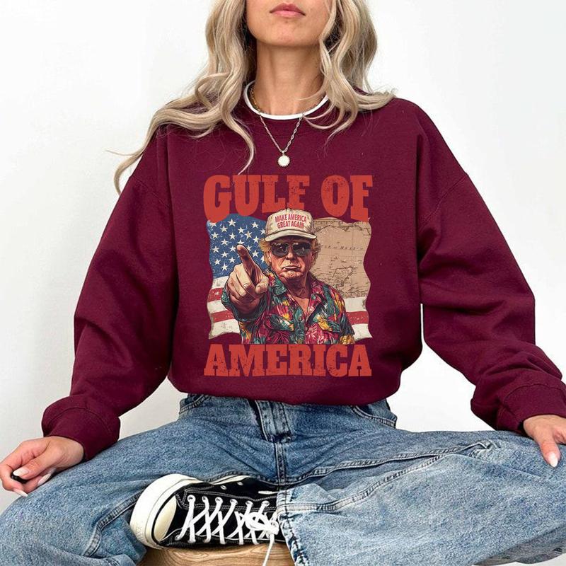 Funny Trump Gulf of America Shirt - Viral Humor Meets Political Commentary