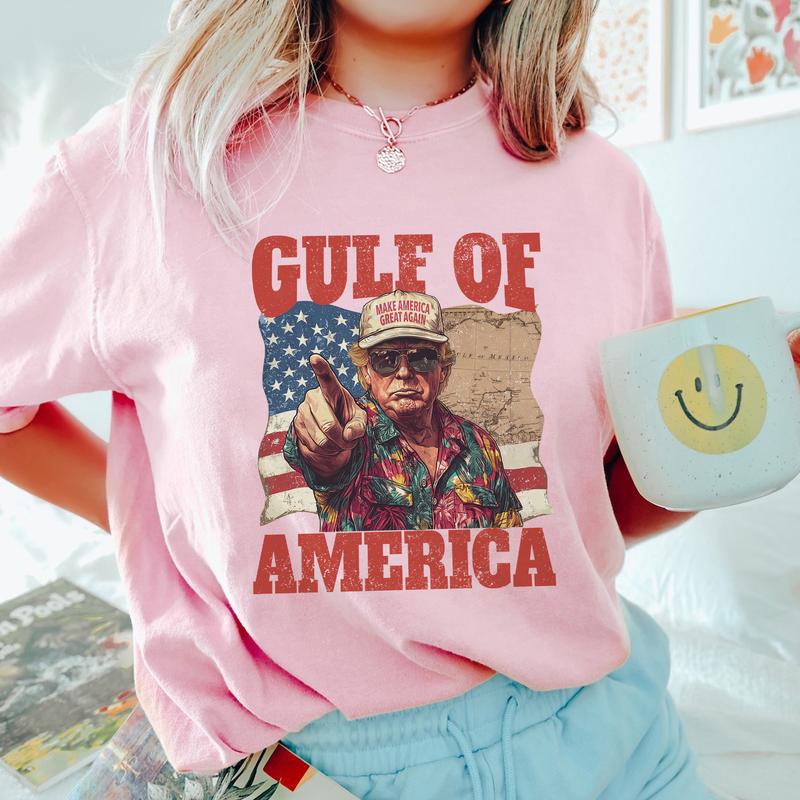 Funny Trump Gulf of America Shirt - Viral Humor Meets Political Commentary