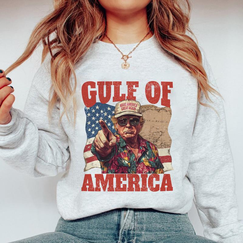 Funny Trump Gulf of America Shirt - Viral Humor Meets Political Commentary