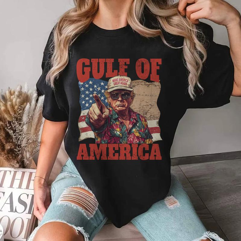 Funny Trump Gulf of America Shirt - Viral Humor Meets Political Commentary
