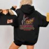 NO VACANCY Retro Hoodie for Music Lovers - Oversized Cotton Pullover