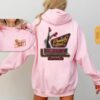 NO VACANCY Retro Hoodie for Music Lovers - Oversized Cotton Pullover