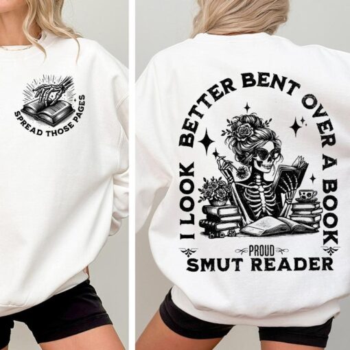 Sassy Smut Reader Sweatshirt | Funny Reading Gift for Book Lovers