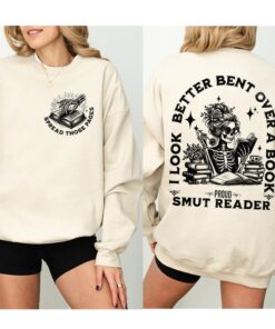 Sassy Smut Reader Sweatshirt | Funny Reading Gift for Book Lovers