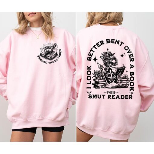 Sassy Smut Reader Sweatshirt | Funny Reading Gift for Book Lovers