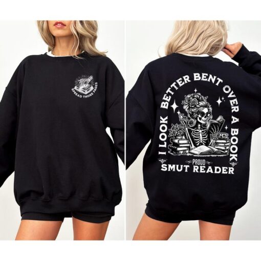 Sassy Smut Reader Sweatshirt | Funny Reading Gift for Book Lovers