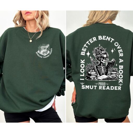 Sassy Smut Reader Sweatshirt | Funny Reading Gift for Book Lovers