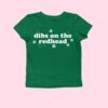 St. Patrick's Day Redhead Dibs Baby Tee - Funny Women's Green Shirt for Luck of the Irish