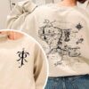 Middle Earth Map Hoodie - JRR Tolkien Lord of the Rings Sweatshirt